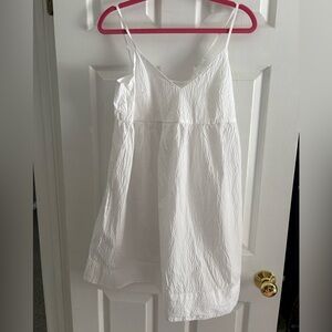 A New Day White Textured Sleeveless Dress – Size M – NWT